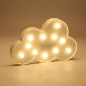 Creative LED 3D Cloud Decorative Lamp