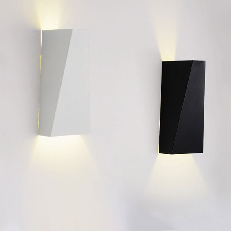 Modern Minimalist Double Geometry 10W LED Wall Lamp